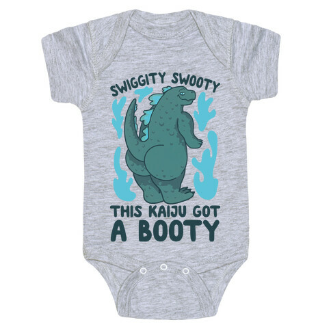 Swiggity Swooty This Kaiju Got a Booty Baby One-Piece
