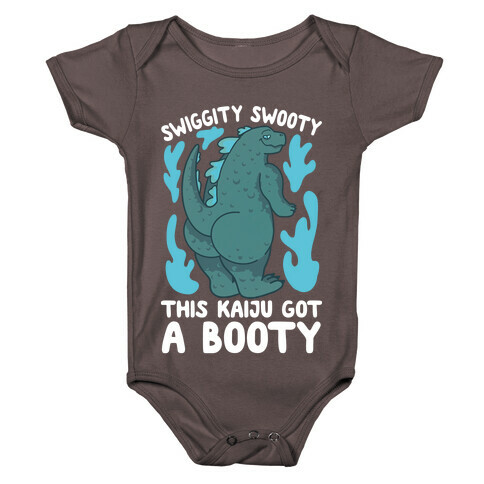 Swiggity Swooty This Kaiju Got a Booty Baby One-Piece