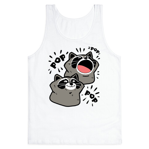 Pop Raccoon Tank Top