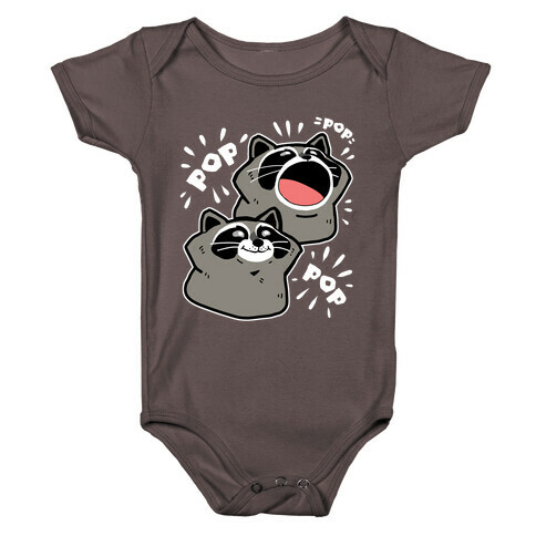 Pop Raccoon Baby One-Piece