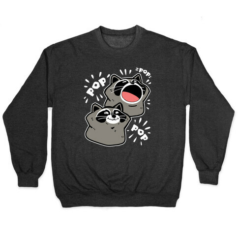 Pop Raccoon Pullover