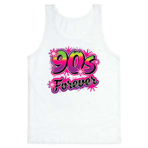 Airbrush 90s Forever  Tank Top
