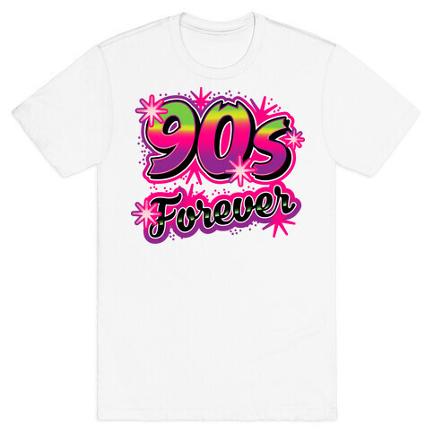 Airbrush 90s Forever  T-Shirt