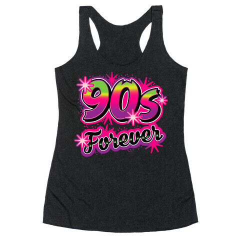 Airbrush 90s Forever  Racerback Tank Top