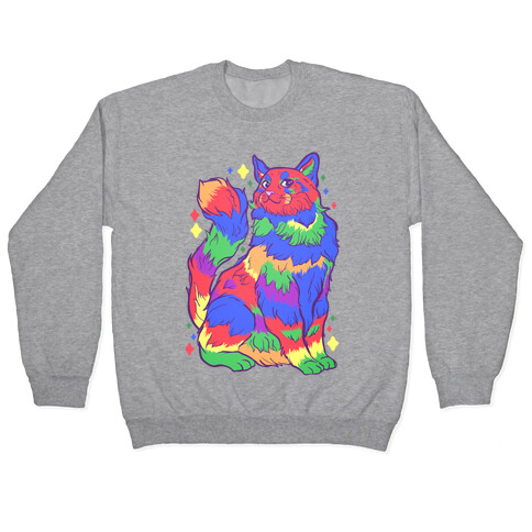 Gay Pride Cat Pullover