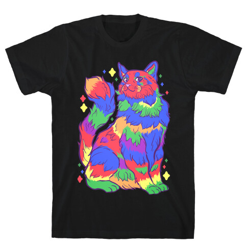 Gay Pride Cat T-Shirt