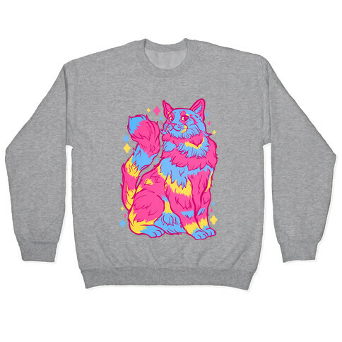 Pansexual Pride Cat Pullover