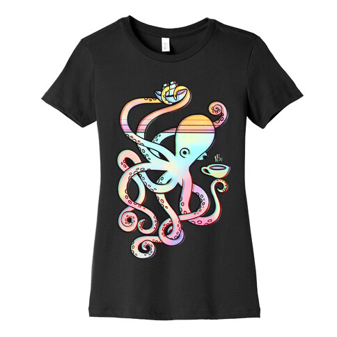 Tea Shanty Kraken Womens T-Shirt