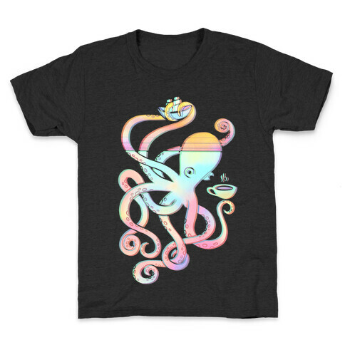 Tea Shanty Kraken Kids T-Shirt