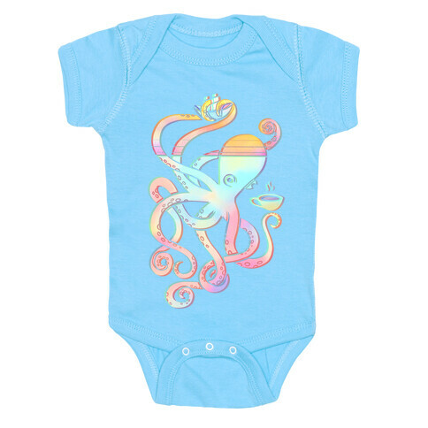 Tea Shanty Kraken Baby One-Piece