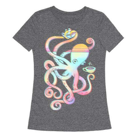 Tea Shanty Kraken Womens T-Shirt
