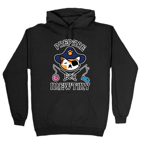 Prepare for Mewtiny Hooded Sweatshirt