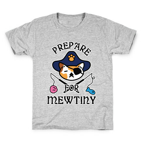 Prepare for Mewtiny Kids T-Shirt