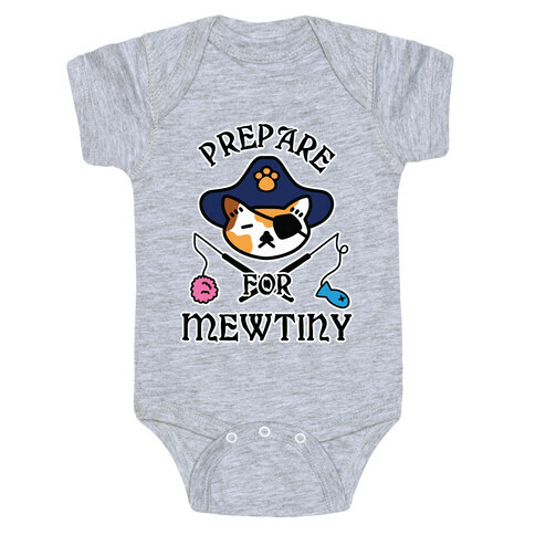 Prepare for Mewtiny Baby One-Piece