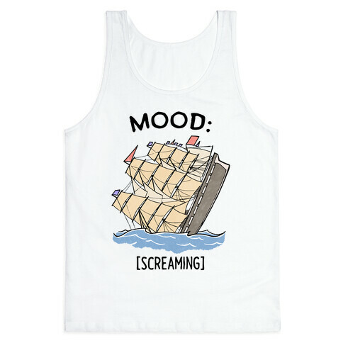 Stuck On A Sinking Ship Tank Top