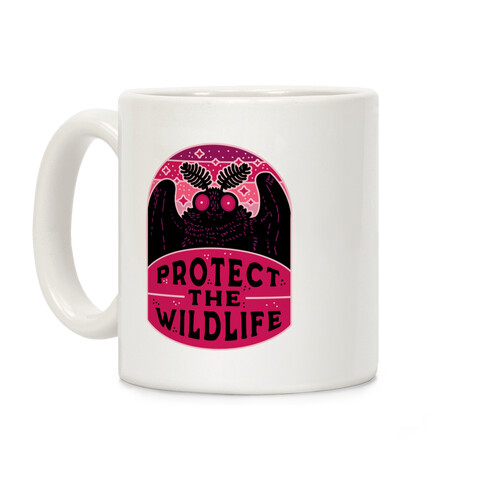 Protect the Wildlife (Mothman) Coffee Mug