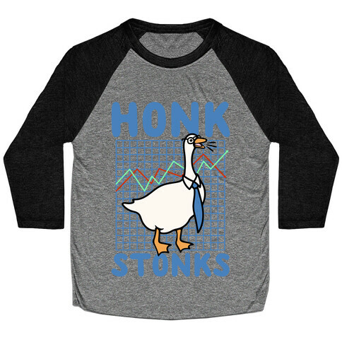 Honk Stonks Baseball Tee