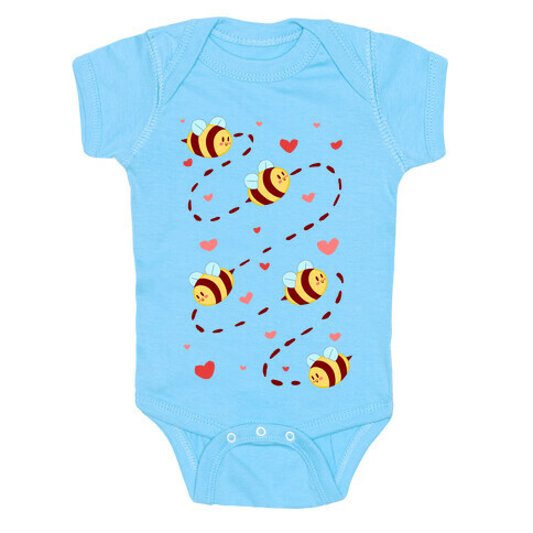 Love Trailing Bees Baby One-Piece
