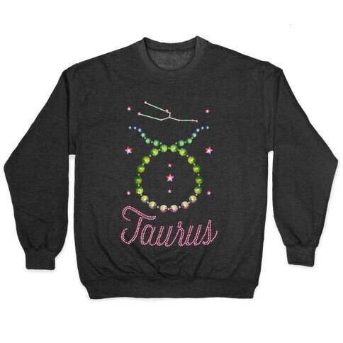 90's BeDazzle Zodiacs: Taurus Pullover