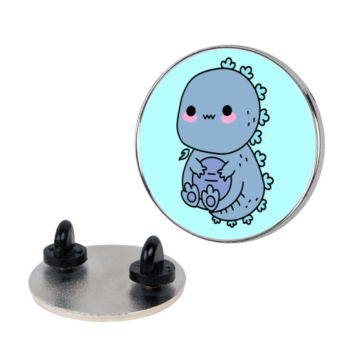 Kawaii Kaiju Godzilla Pin