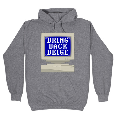 Bring Back Beige Hooded Sweatshirt