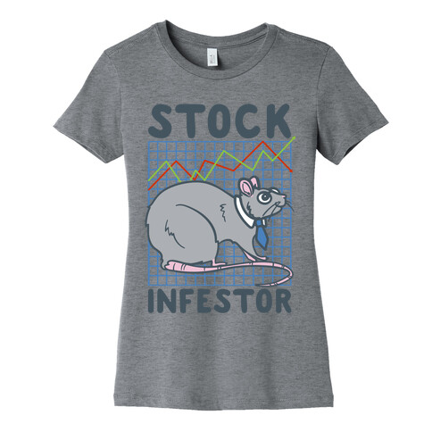 Stock Infestor Parody Womens T-Shirt