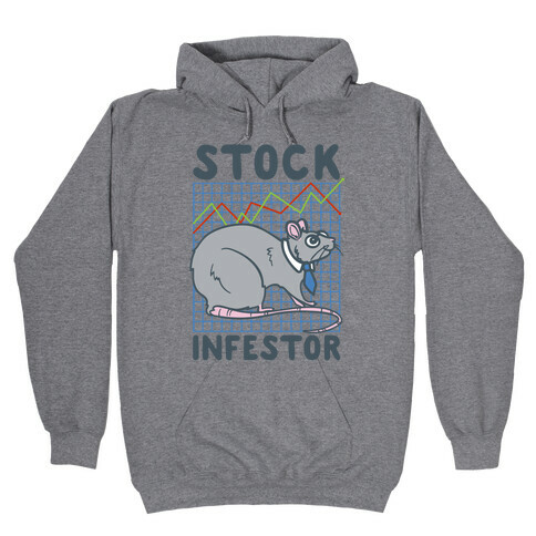Stock Infestor Parody Hooded Sweatshirt