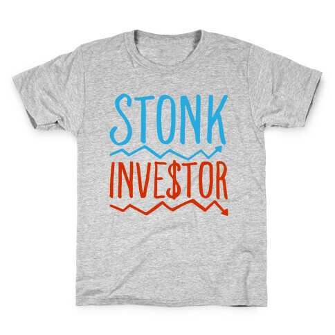 Stonk Investor Parody Kids T-Shirt