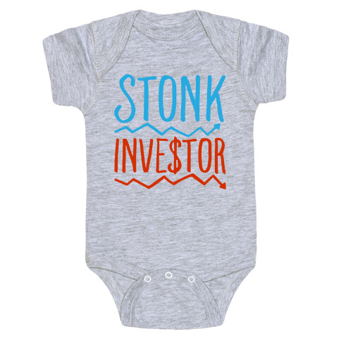 Stonk Investor Parody Baby One-Piece