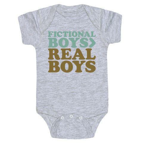 Fictional Boys > Real Boys Baby One-Piece