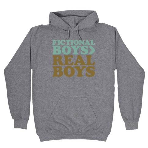 Fictional Boys > Real Boys Hooded Sweatshirt