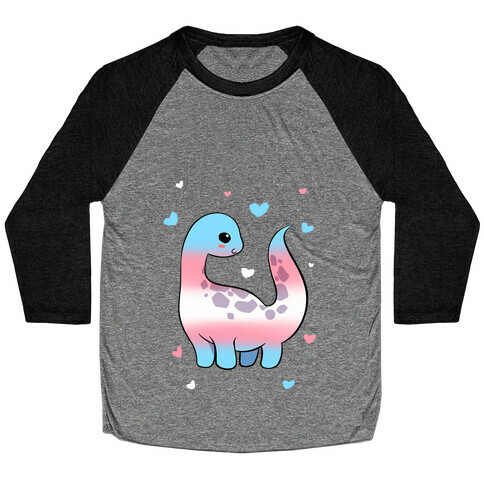 Transgender-Dino Baseball Tee