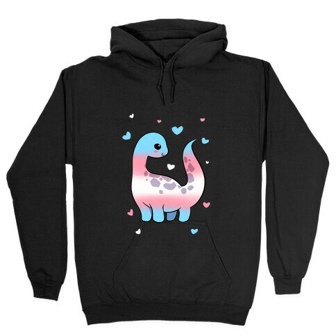 Transgender-Dino Hooded Sweatshirt