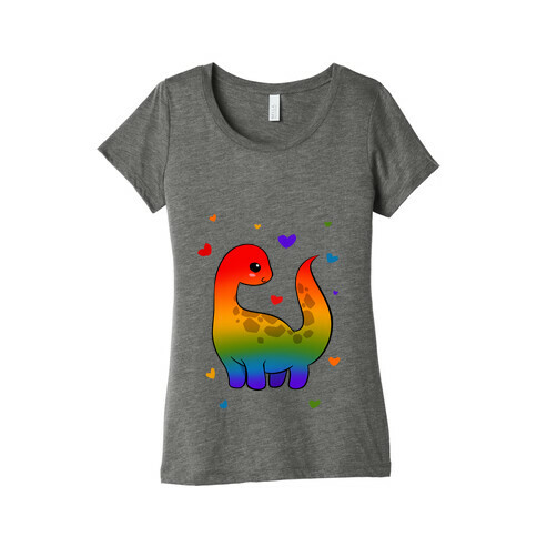 Pride-Dino Womens T-Shirt