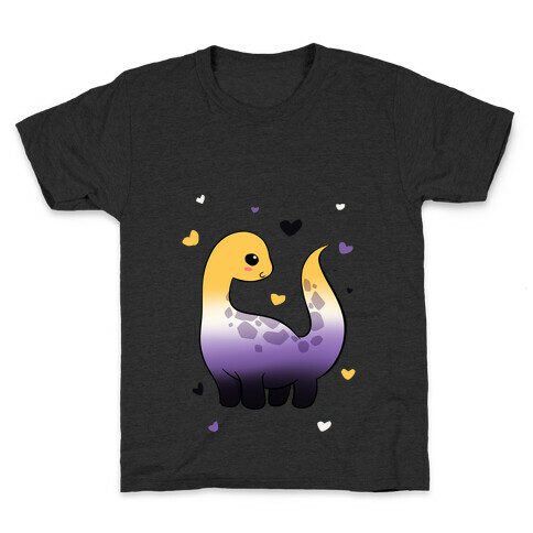 Non-Binary-Dino Kids T-Shirt