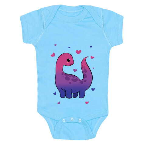 Bisexual-Dino Baby One-Piece