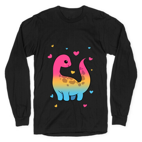 Pansexual-Dino Long Sleeve T-Shirt
