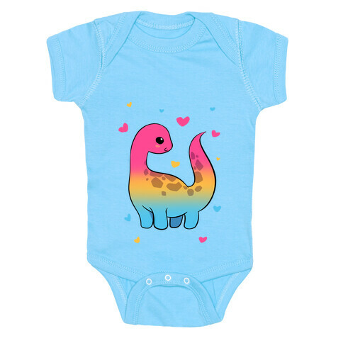 Pansexual-Dino Baby One-Piece