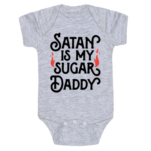 Satan Is My Sugar Daddy Baby One-Piece