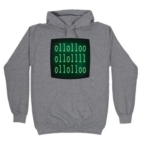 LOL Binary Code Hooded Sweatshirt