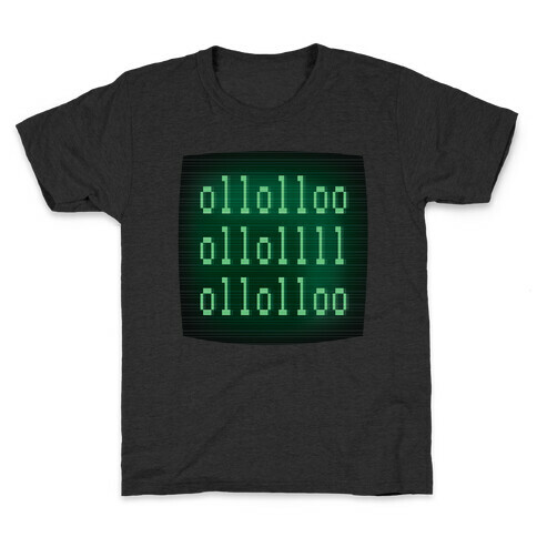 LOL Binary Code Kids T-Shirt
