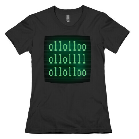 LOL Binary Code Womens T-Shirt