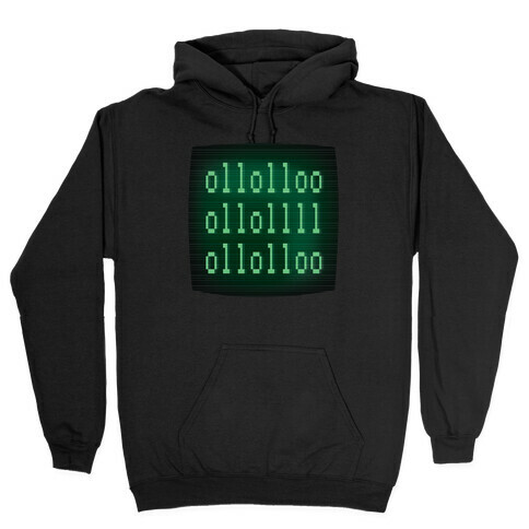 LOL Binary Code Hooded Sweatshirt