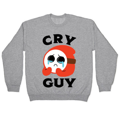 Cry Guy Pullover