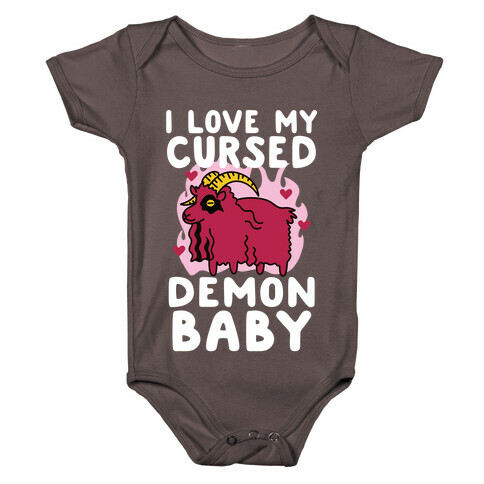 I Love My Cursed Demon Baby Baby One-Piece