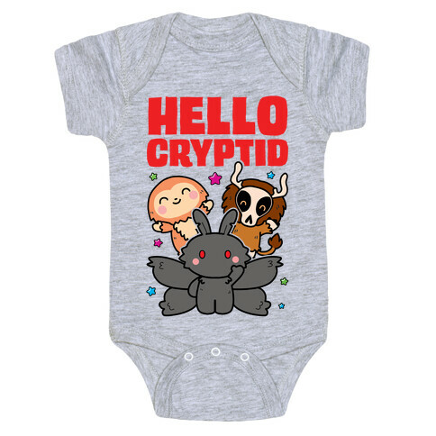 Hello Cryptid Baby One-Piece