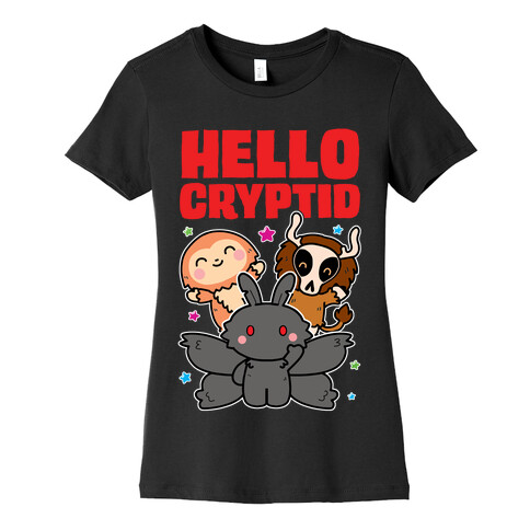 Hello Cryptid Womens T-Shirt