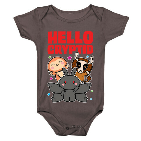 Hello Cryptid Baby One-Piece