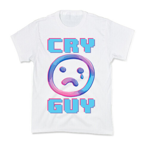 Cry Guy Sadboi  Kids T-Shirt