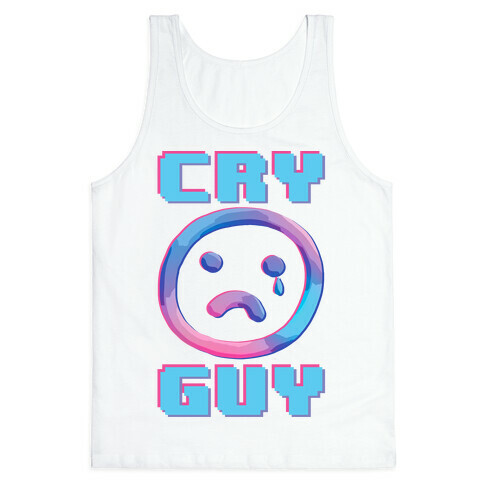 Cry Guy Sadboi  Tank Top